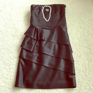White House Black Market Strapless Dress